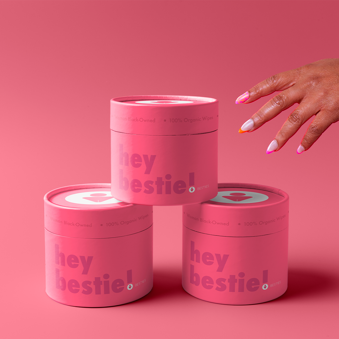 3 Besties BFF Bundle- Prebiotic & Probiotic Biodegradable Wet Wipes