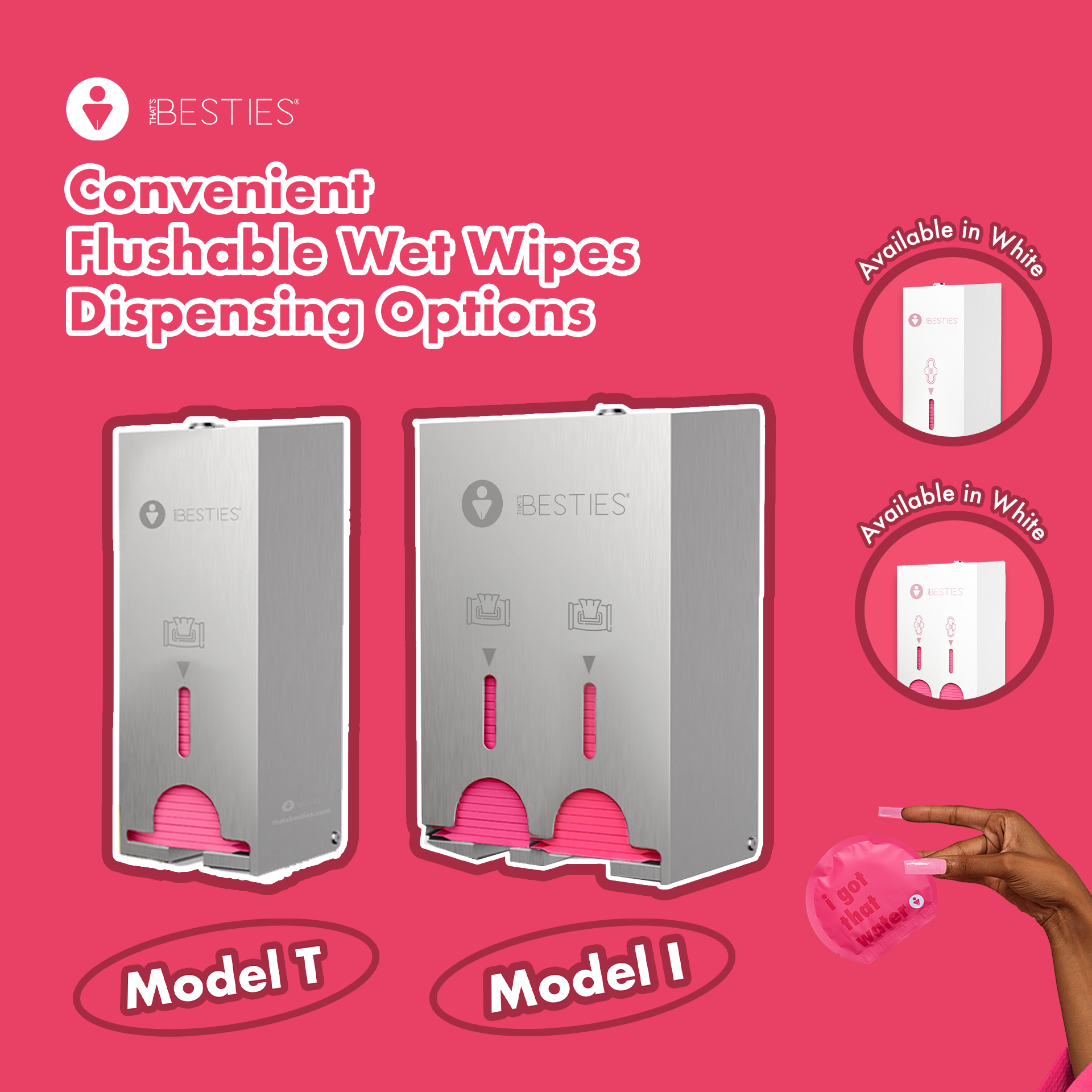 500 Biodegradable Prebiotic Wet Wipes