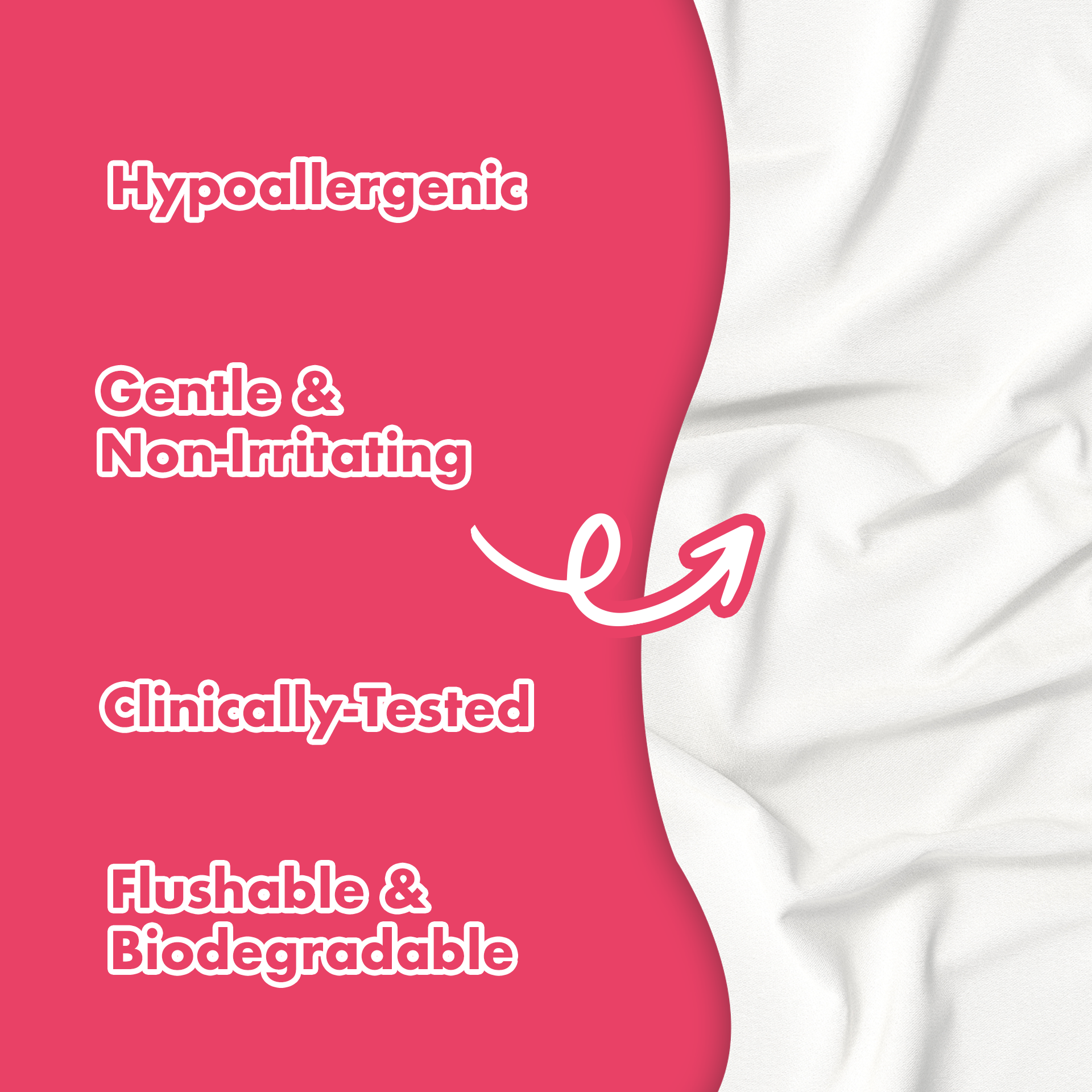 500 Biodegradable Prebiotic Wet Wipes